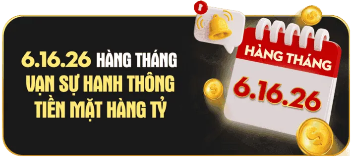 Sự kiện Thưởng Nổ Hũ Hàng Ngày